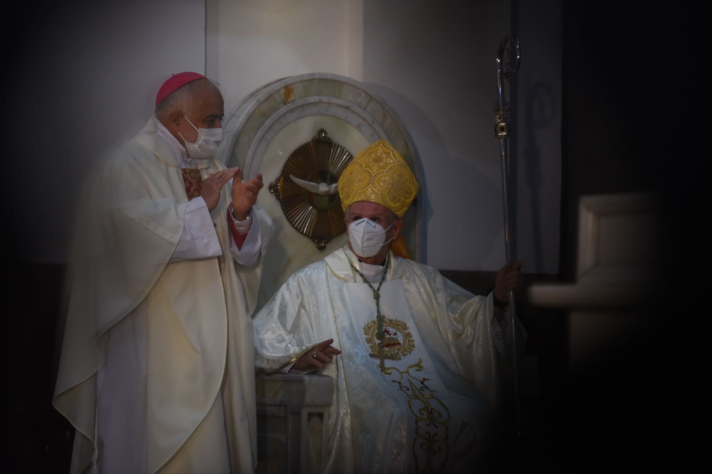 toma de posesión de monseñor Gonzalo de Villa