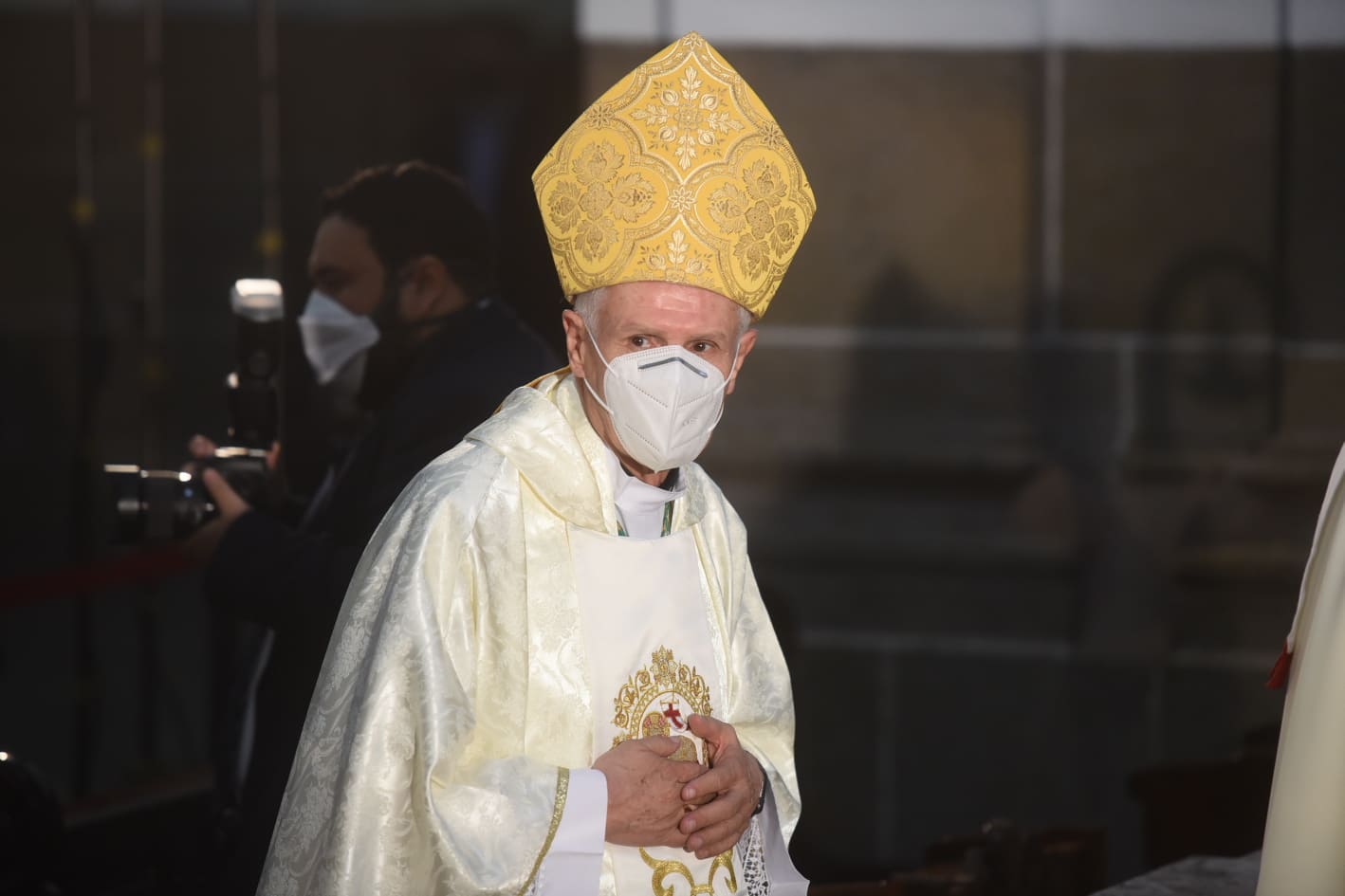 toma de posesión de monseñor Gonzalo de Villa