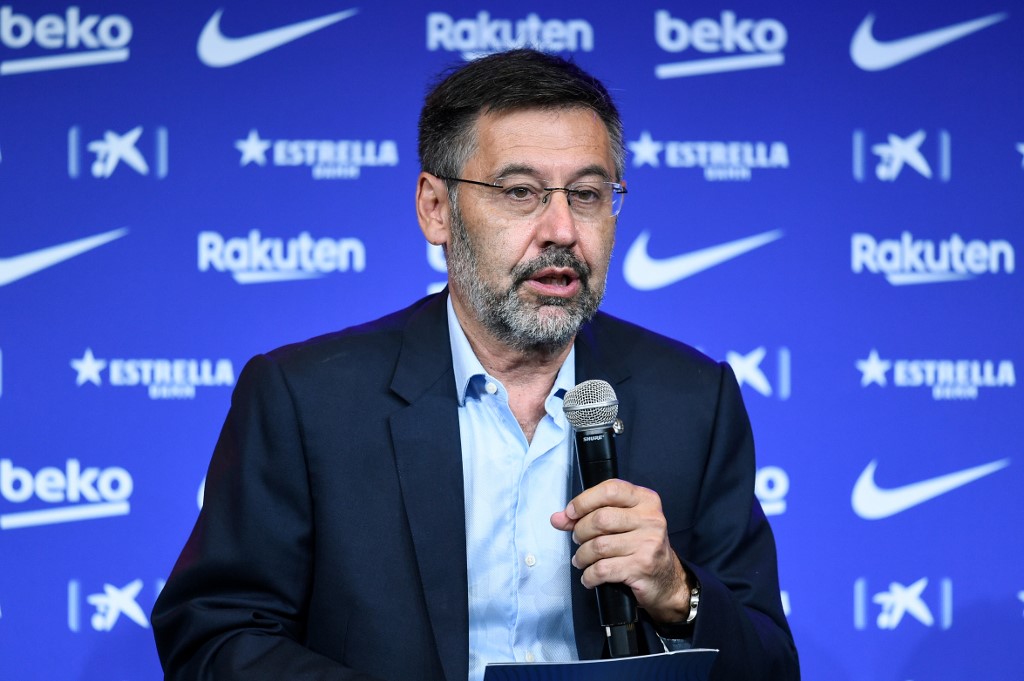 Josep Maria Bartomeu, presidente Barcelona