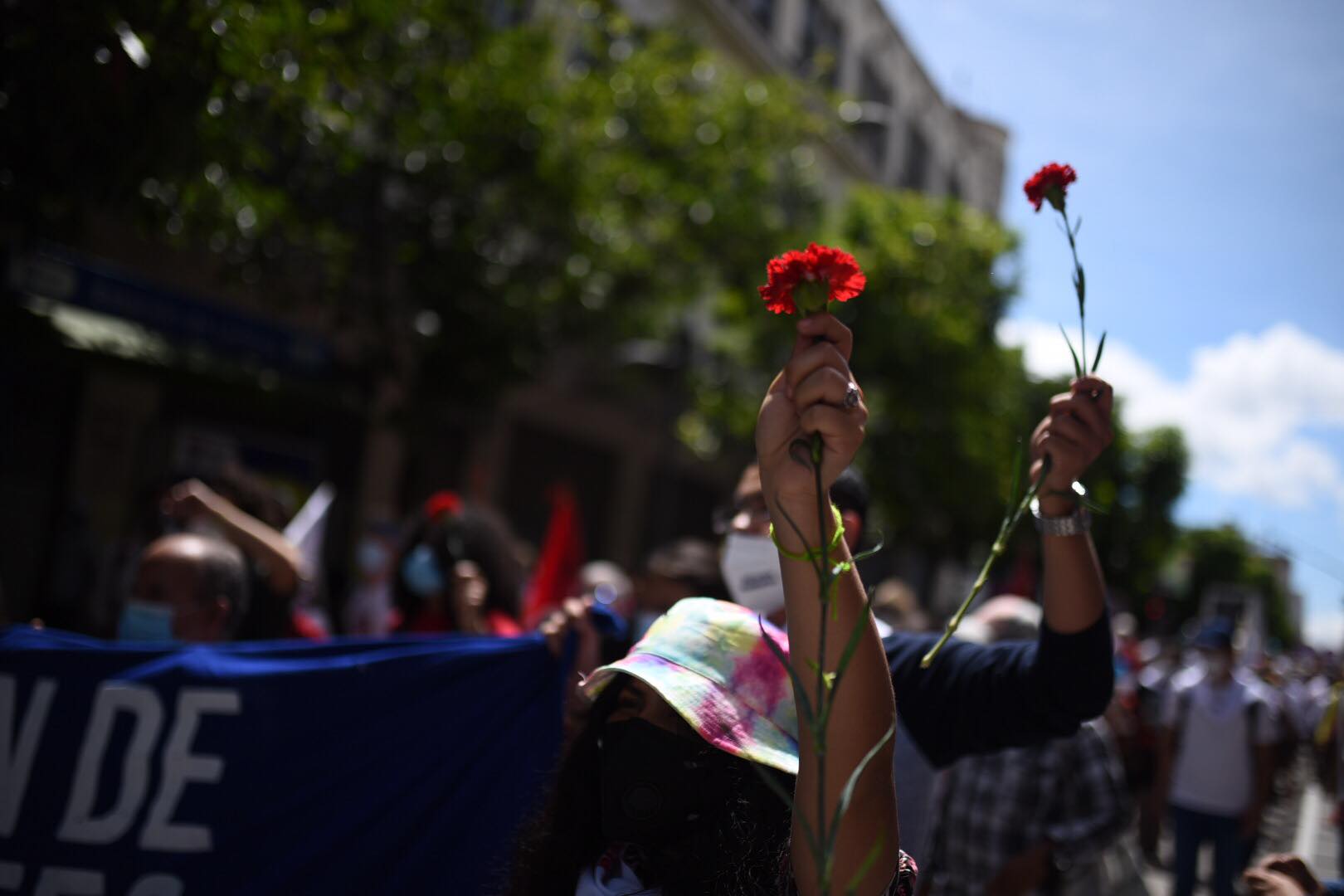 Conmemoran el 76 aniversario de la Revolución del 44.