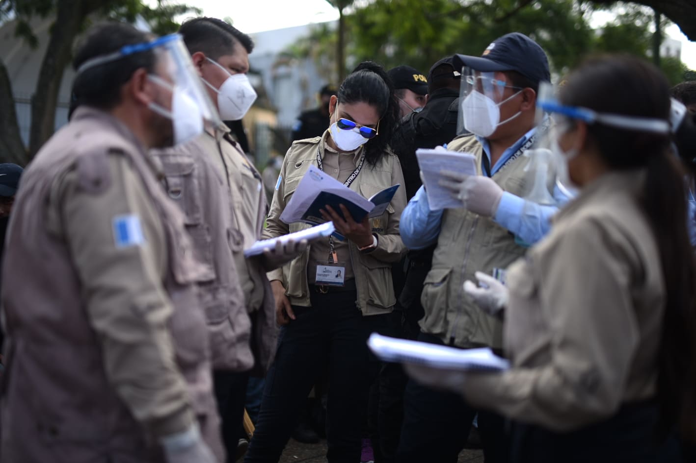 operativos de PNC en Parque Central permiten ubicar a hondureños