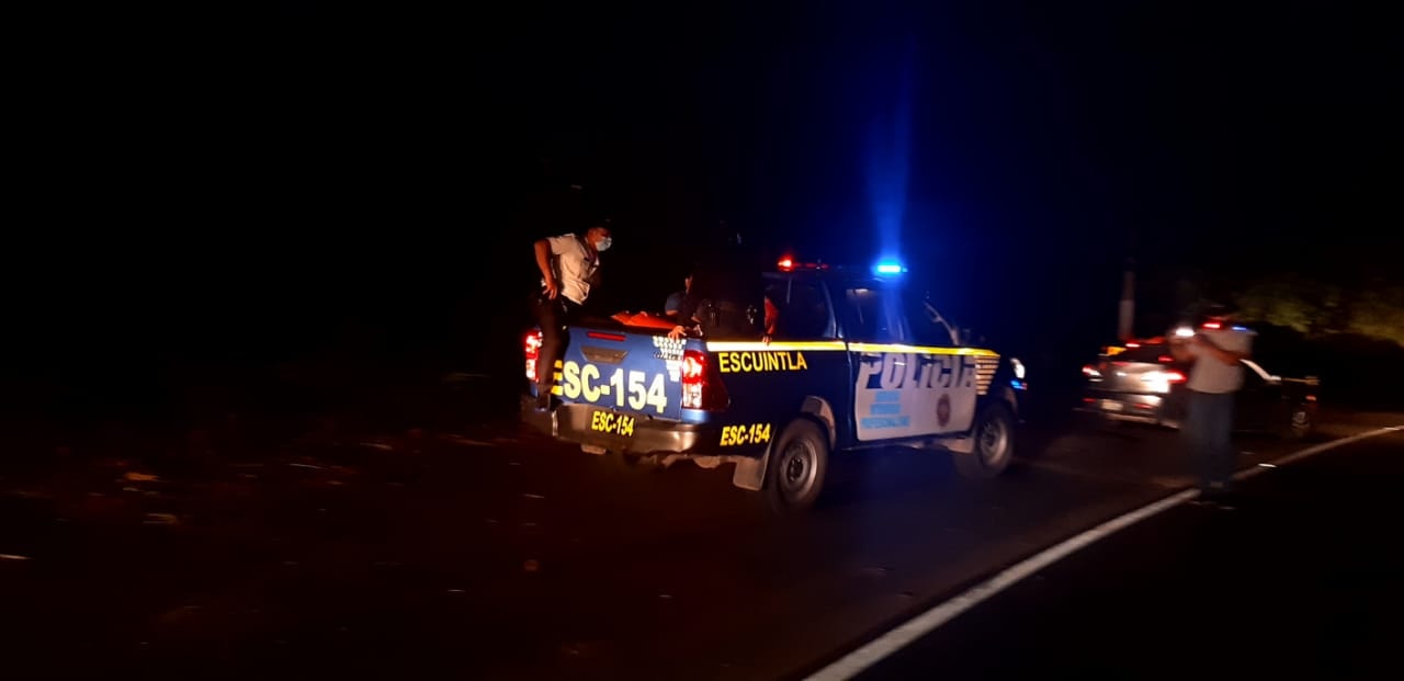 robafurgones capturados en ruta al Pacífico