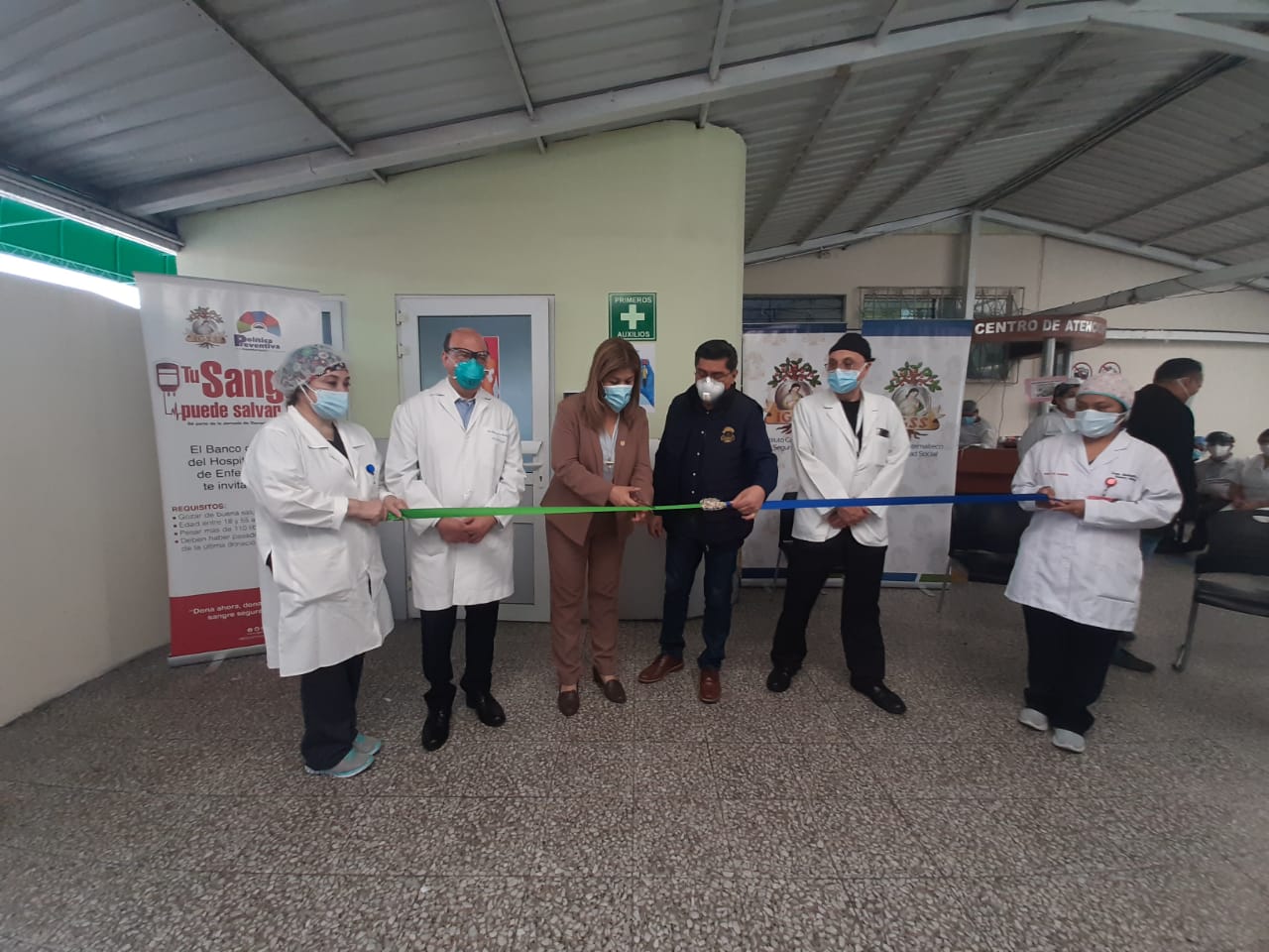 IGSS inaugura módulo de donación de plasma en zona 9