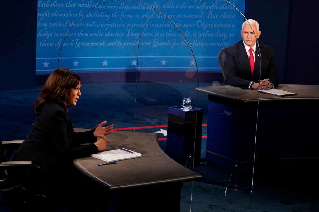 Debate vicepresidencial entre Mike Pence y Kamala Harris