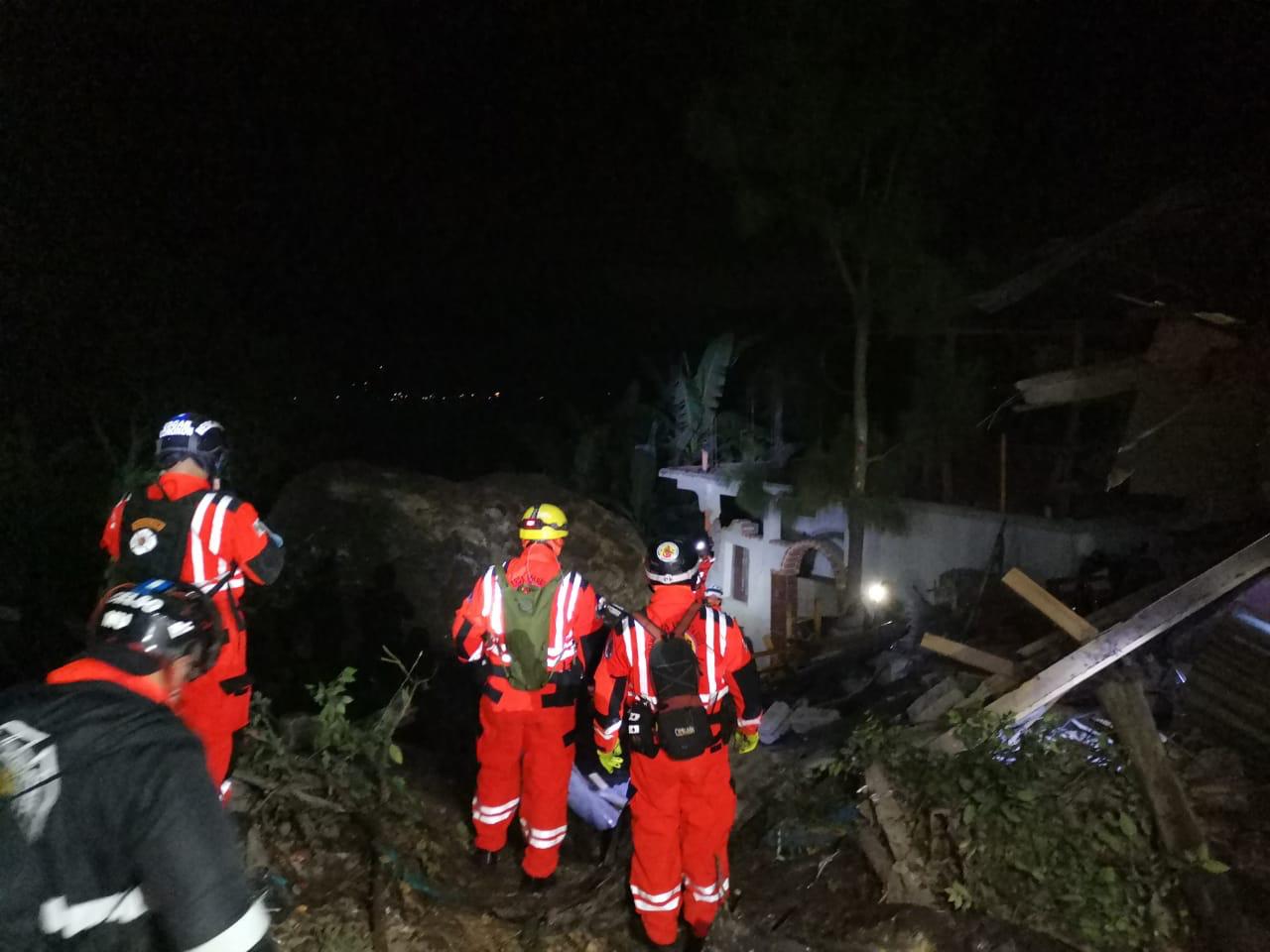 deslizamiento en San Marcos La Laguna