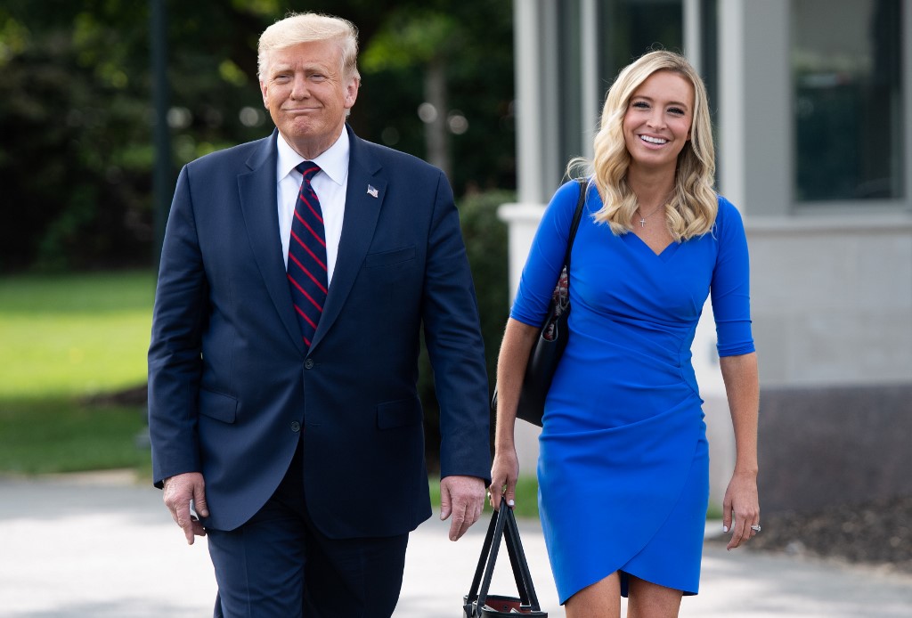 Kayleigh McEnany, portavoz de la Casa Blanca