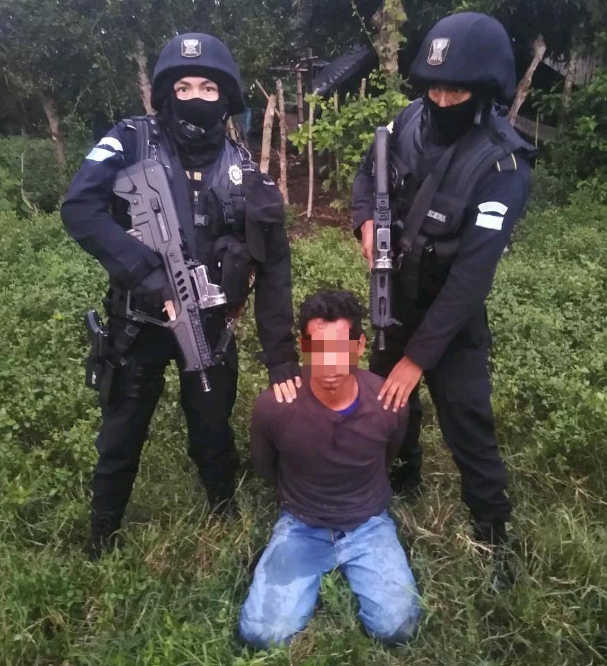 secuestrador capturado en Tiquisate, Escuintla