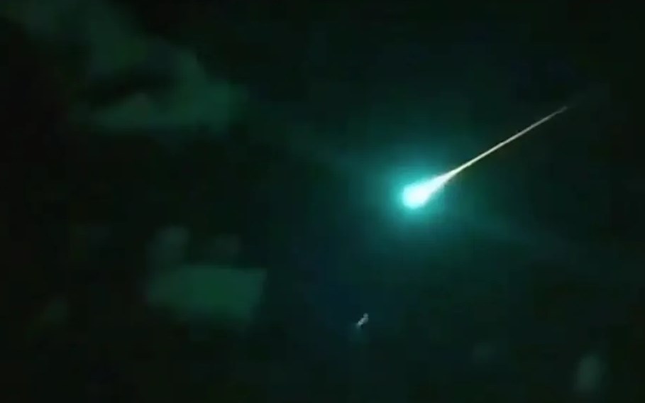 Meteorito que cayó en México, octubre 2020