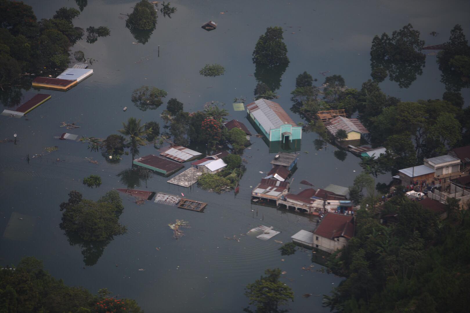 Daños en Cobán