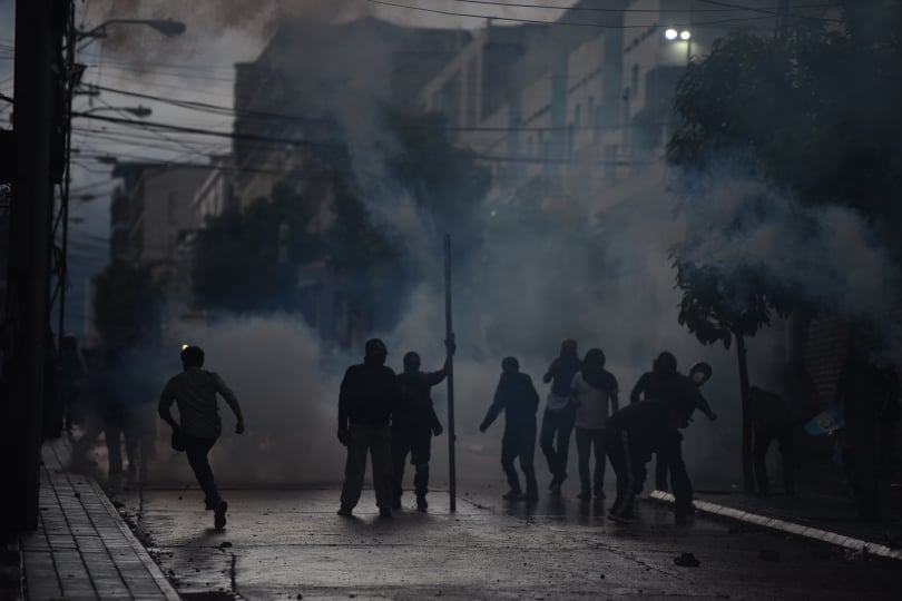 PDH afirma que la Policía abusó en el uso de la fuerza en manifestaciones ciudadanas.