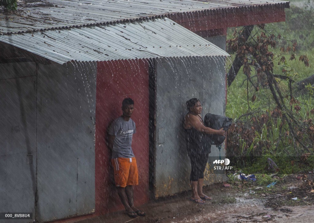 Huracán Iota golpea Nicaragua