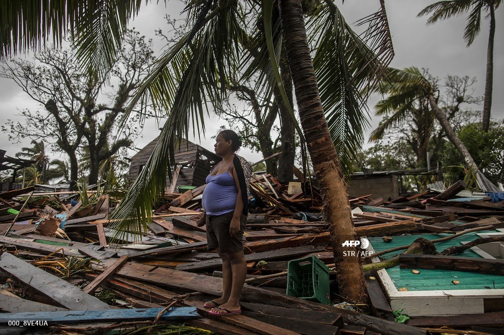 Iota deja destrozos en Nicaragua