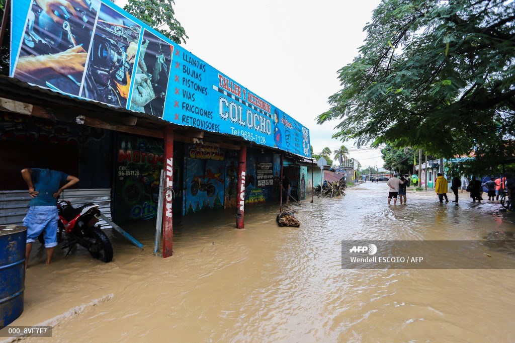 Iota provoca inundaciones en Honduras