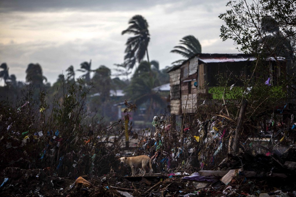 Destrucción en Nicaragua