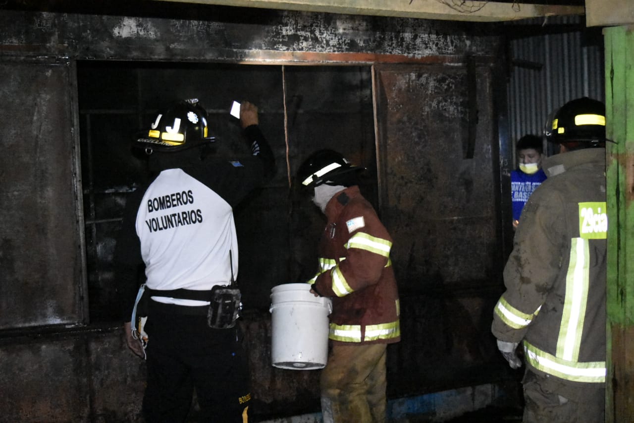 incendio en mercado de Amatitlán