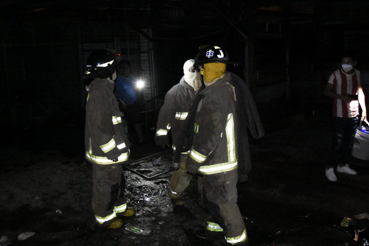 incendio en mercado de Amatitlán