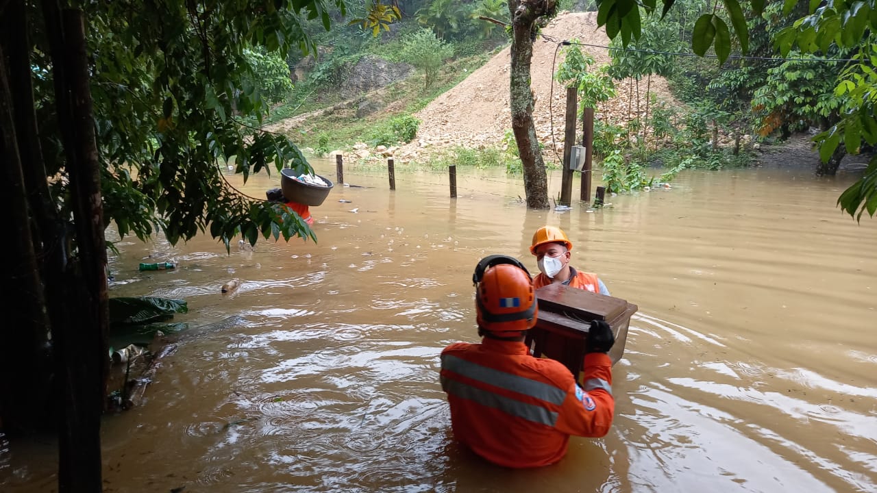 inundación en Alta Verapaz