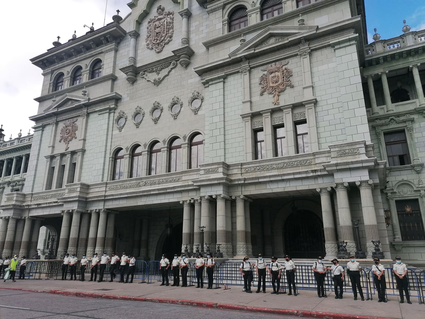 manifestación contra el presupuesto 2021