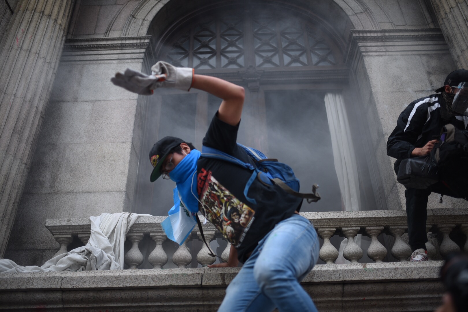 manifestaciones contra el presupuesto 2021 en el Congreso