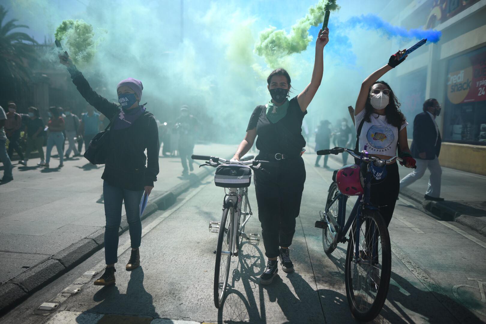 marcha por el Día Internacional de la Eliminación de la Violencia contra la Mujer