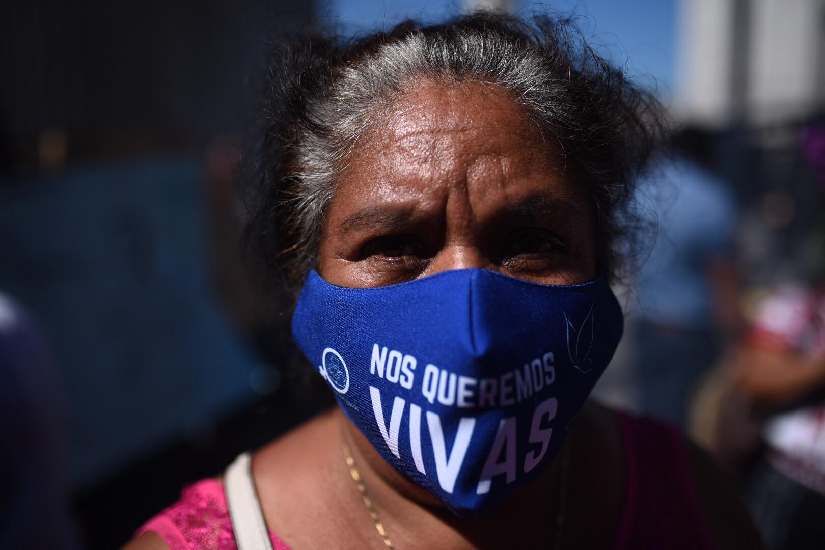 marcha por el Día Internacional de la Eliminación de la Violencia contra la Mujer