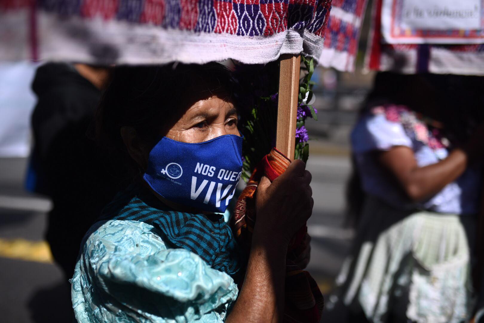 marcha por el Día Internacional de la Eliminación de la Violencia contra la Mujer