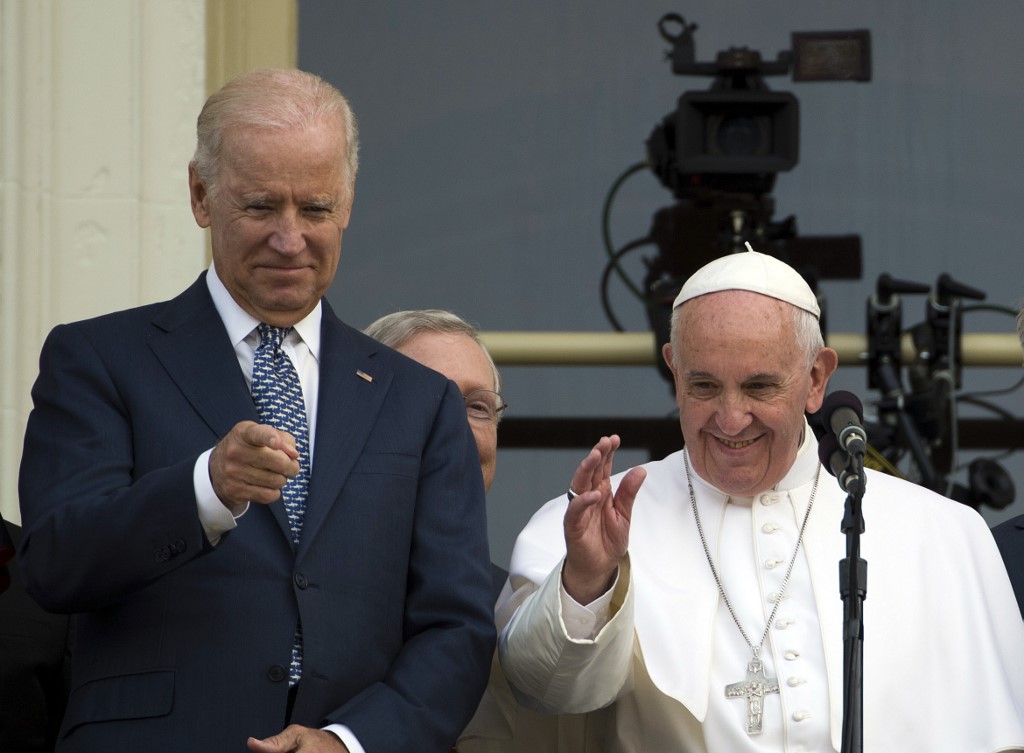 Joe Biden y el papa Francisco