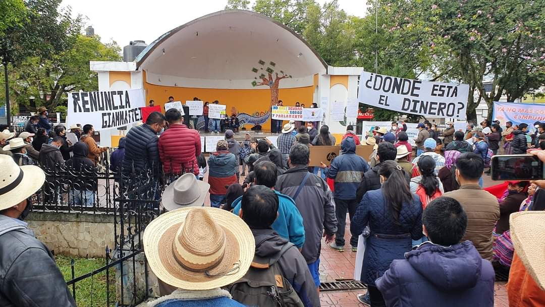 manifestaciones en el interior del país por presupuesto 2021