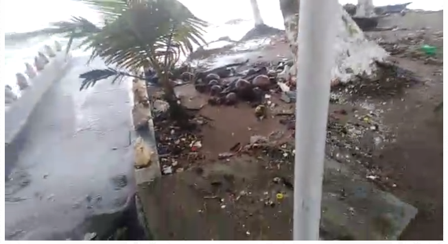 tormenta Eta en Izabal