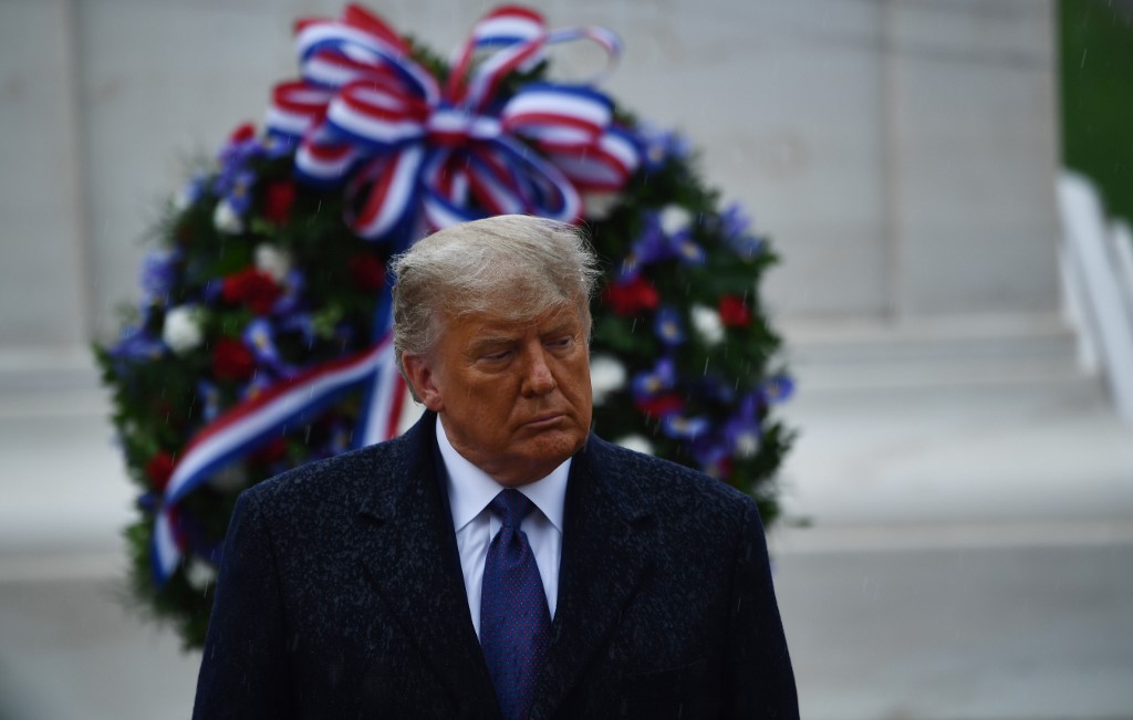 Trump conmemora el Día de los Veteranos 2020