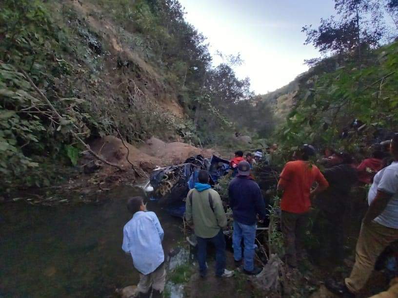 Accidente de tránsito en Tajumulco, en San Marcos.