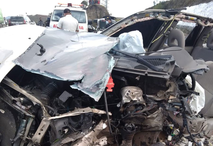 Accidente en Salcajá, Quetzaltenango