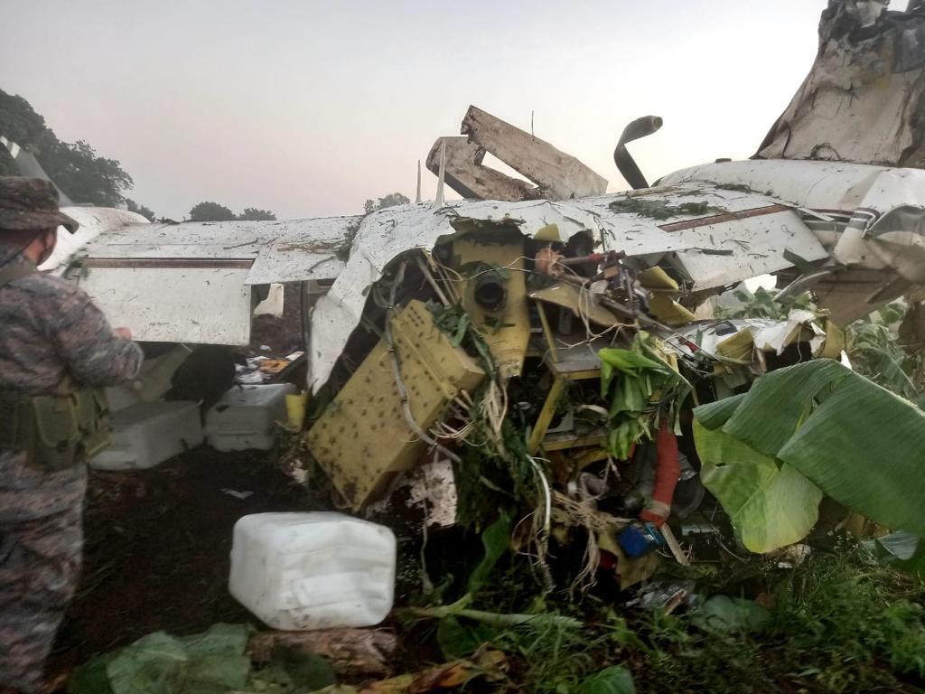 localizan aeronave en Suchitepéquez