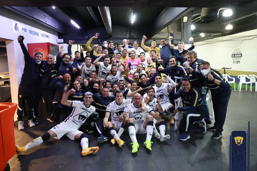 Pumas celebra pase a la final