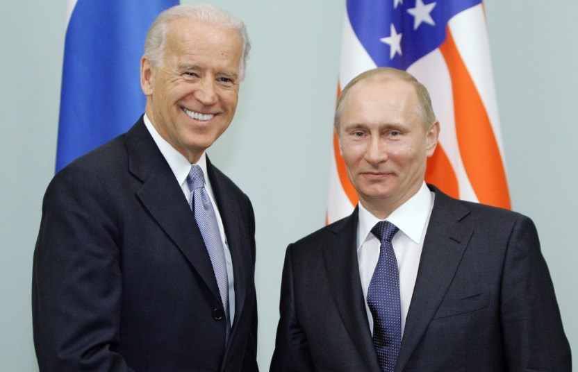 Joe Biden y Vladimir Putin