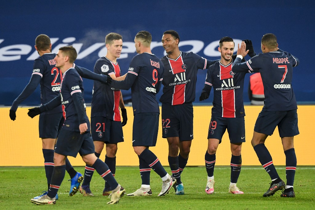 El PSG golea al Stade Brestois