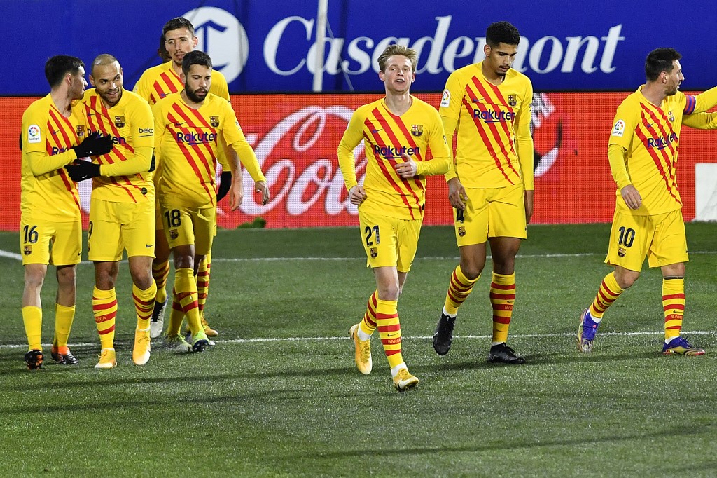 Triunfo del Barcelona frente al Huesca