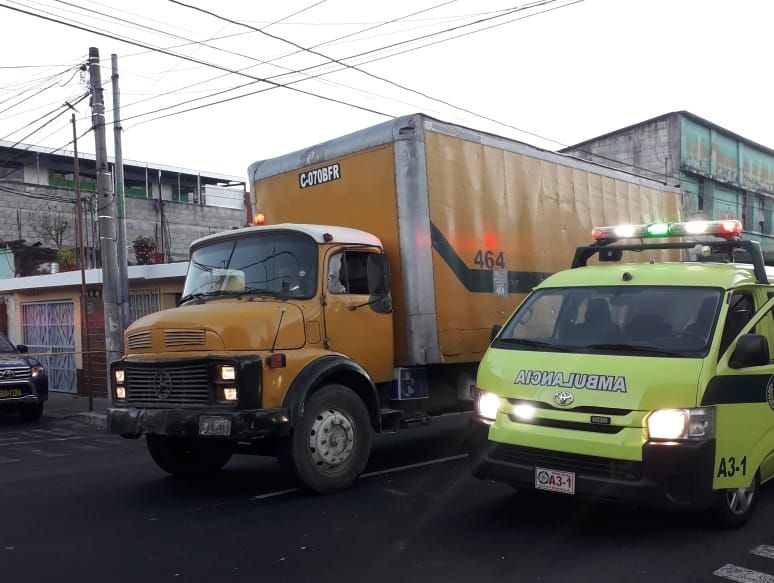 Disparan contra camión recolector de basura en zona 5