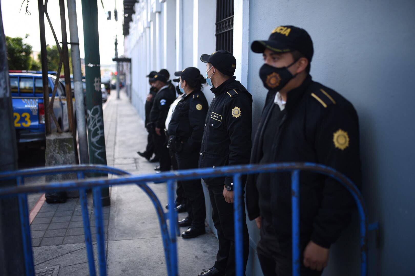 Seguridad y cierres vehiculares en zona 1 por actividades del Congreso y Gobierno