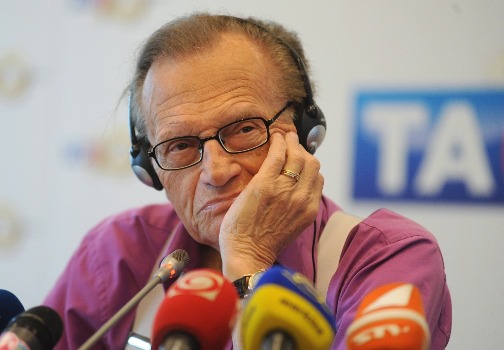 Larry King, periodista estadounidense