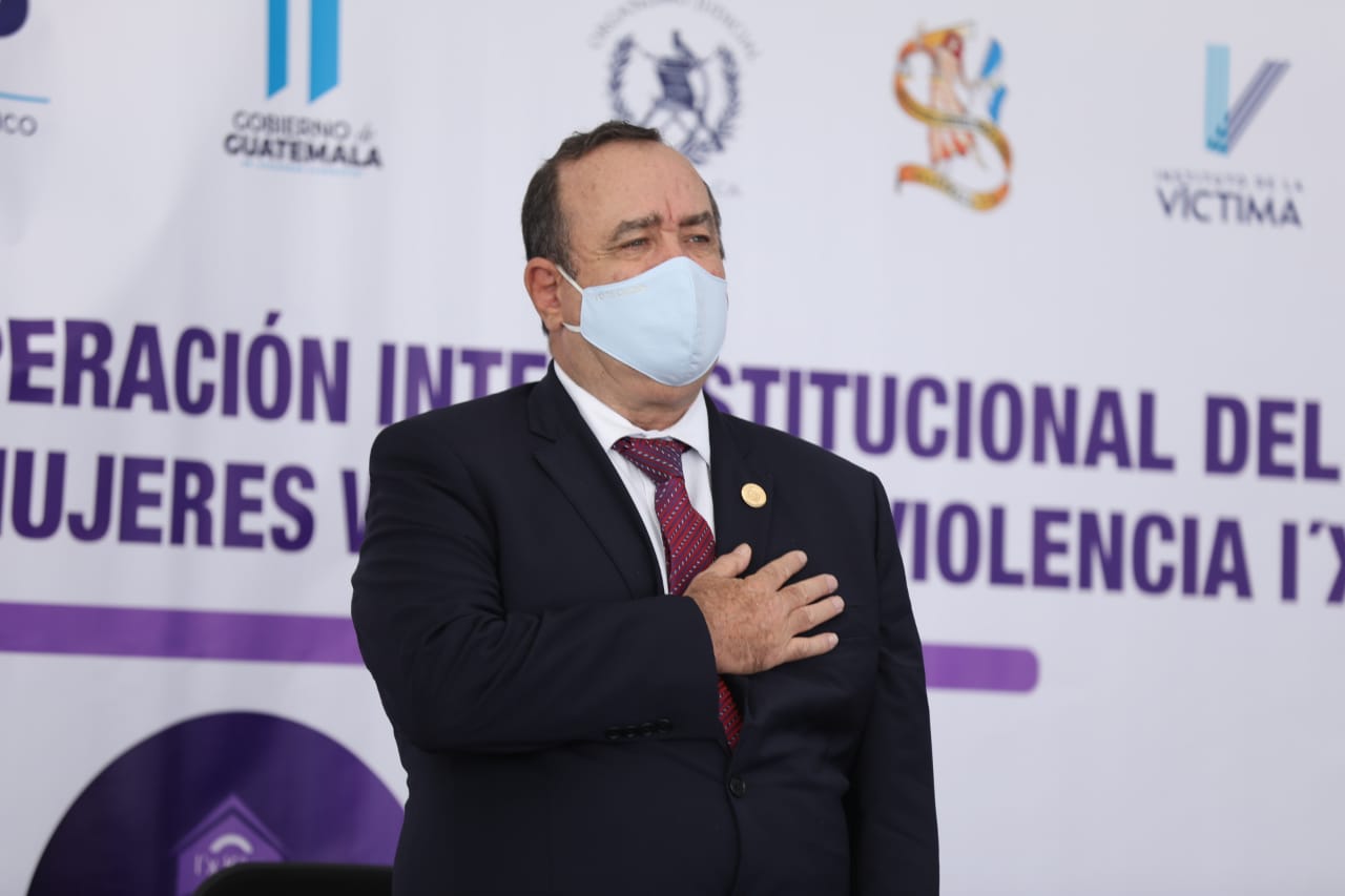 presidente Alejandro Giammattei