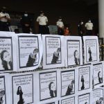 protesta justicia por Luz María del Rocío López Morales