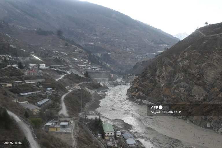 Desprendimiento de glaciar en la India