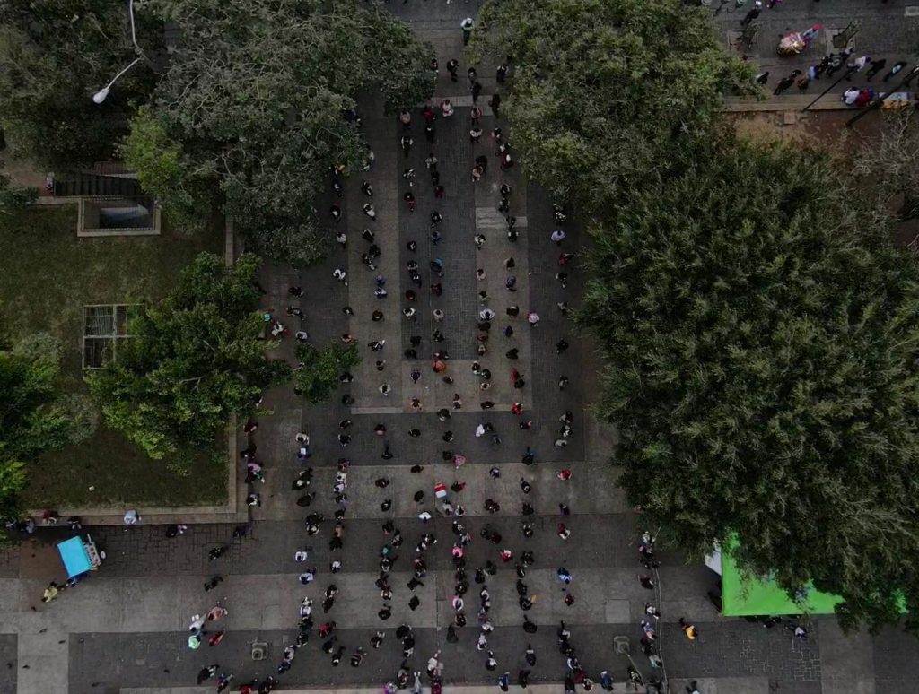 feria de empleo en plaza de la Constitución