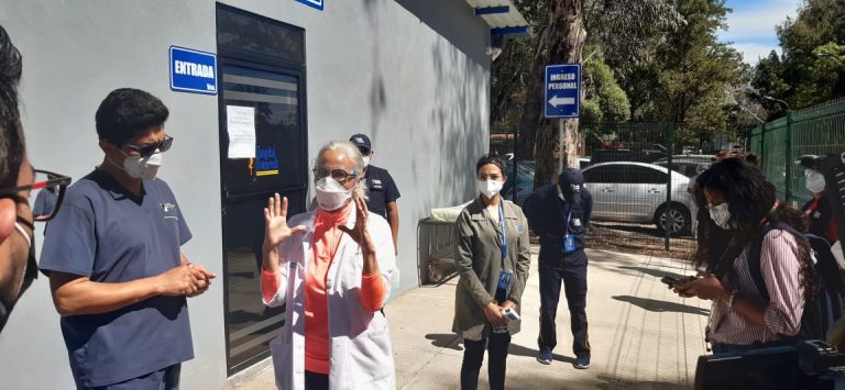 Hospital Roosevelt realiza simulacro de vacunación contra el Covid-19