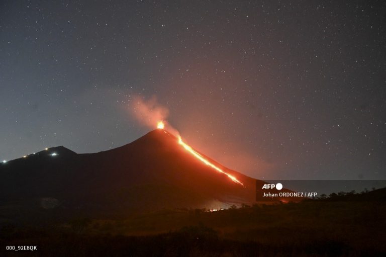 volcán de Pacaya aumenta actividad