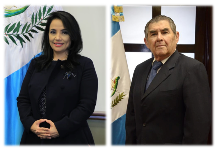 Leyla Lemus y Juan José Samayoa, electos por el Ejecutivo como magistrados de CC.