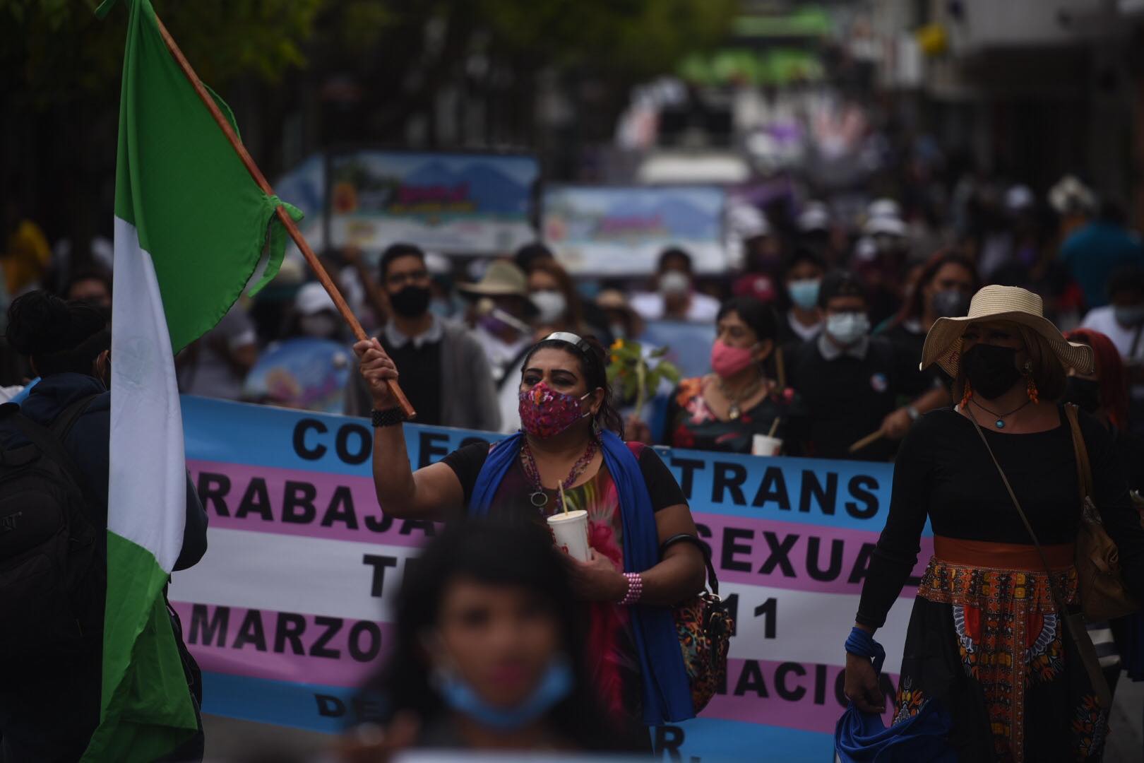 manifestaciones en la capital el 8 de Marzo, Día Internacional de la Mujer