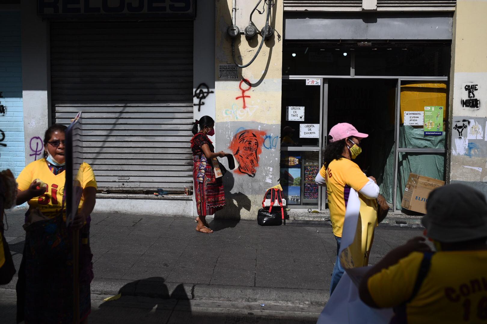 manifestaciones en la capital el 8 de Marzo, Día Internacional de la Mujer