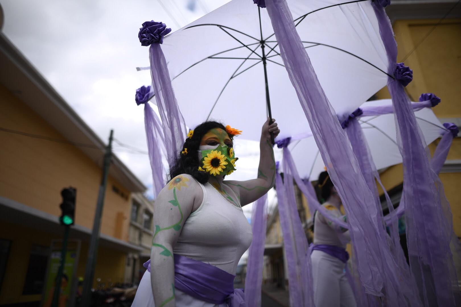 manifestaciones en la capital el 8 de Marzo, Día Internacional de la Mujer